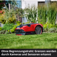 Einhell Mähroboter FREELEXO Cam 350 18V 2,5 Ah Power X-Change Akku Ladegerät Installations-Kit 350m²   3413992