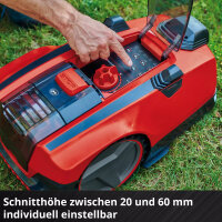 Einhell Mähroboter FREELEXO Cam 350 18V 2,5 Ah Power X-Change Akku Ladegerät Installations-Kit 350m²   3413992