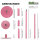 Pole Dance Tanzstange Pink Profi 231 - 274 cm Ø 45 mm Tabledance Static & Spinning ohne Bohren