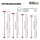 Pole Dance Tanzstange Pink Profi 231 - 274 cm Ø 45 mm Tabledance Static & Spinning ohne Bohren