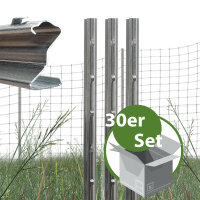 Z-Profil Zaunpfosten 150 cm feuerverzinkt 30x...
