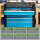 Werkstattwagen "Trutzi" abschließbar  6 Schubladen 78 x 64 cm Kantenschutzleisten Rollcontainer blau