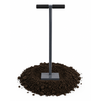 Bodenstampfer 11,5 Kg 84 cm  20x20 cm Grundplatte T-Schaumstoffgriff für Pflaster-& Gartenarbeiten