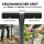 Bodenstampfer 11,5 Kg 84 cm  20x20 cm Grundplatte T-Schaumstoffgriff für Pflaster-& Gartenarbeiten