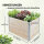 Hochbeet aus Holz 120x80x80 cm Palettenrahmen 4-teilig stapelbar Pflanzbeet Garten Balkon natur