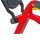 Wolf Garten Rasentrimmer LYCOS E/500 T 27cm Schnittbreite 500 W Freischneider