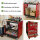 Etagenwagen 3 Etagen Stahl rot Werkzeugwagen 70 x 39 x 79 cm auf Rollen bis 300 kg Tragkraft