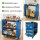 Etagenwagen 3 Etagen Stahl blau Werkzeugwagen 70x39x79 cm auf Rollen, bis 300 kg Tragkraft