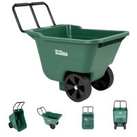 Gartenwagen Schubkarre kippsicher 250 kg 90 L...