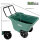 Gartenwagen Schubkarre kippsicher 250 kg 90 L Kunststoffwanne Stahlgriff PU Räder 98x55x75 cm