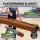 Schwebebalken 300 cm braun klappbar auf 150 cm  tragbarer Turnbalken inkl.Tragetasche