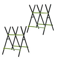 2er Set Holzsägebock klappbar Stahl...