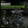 Dirtbike Montagehocker hydraulisch 160 kg schwarz mit Rollen