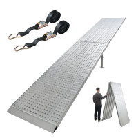 TRUTZHOLM Auffahrrampe Alu extralang 400 cm 400 kg 70 cm...
