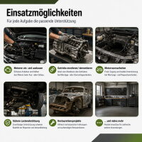 TRUTZHOLM Motorbrücke Kotflügeltraverse 300 kg verstellbar Rot