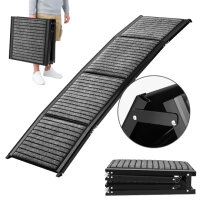 Hunderampe klappbar 158 cm Aluminium Autorampe bis 110 kg rutschfest faltbar