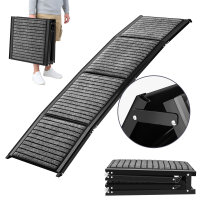 Hunderampe klappbar 180 cm Aluminium Autorampe bis 130 kg rutschfest faltbar