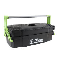 Werkzeugkiste 2 lagig 30kg Traglast 10 Fächer flexibel anpassbar 42x17x16 cm