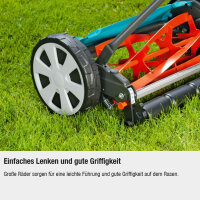 Gardena Spindelmäher Classic 400  Rasenmäher 04018-20 40 cm Schnittbreite für 200m²