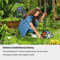 Gardena Spindelmäher Classic 400  Rasenmäher 04018-20 40 cm Schnittbreite für 200m²