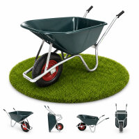 Schubkarre 100 L mit Kunststoffmulde bis 250 kg...