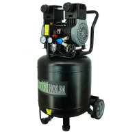Premium Brushless Silent Flüsterkompressor 50L vertikal Kompressor leise 1500W, 62dB, 8 bar