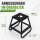 Dirtbike Montagehocker 200 kg 400 mm schwarz pulverbeschichtet kompakt
