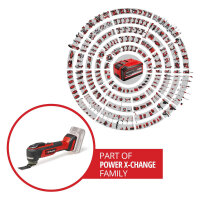 Einhell Akku-Multifunktionswerkzeug TP-MG 18 Li BL - inkl Starterkit 2,5 Ah