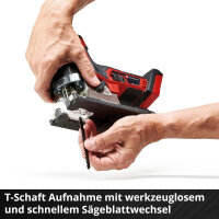 Einhell Professional Akku-Stichsäge TP-JST 18/135 Li BL Power X-Change + 2.5Ah Akku Starterkit