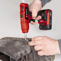 Einhell Akku-Heißklebepistole TE-CG 18 Li  inkl. 5 Klebestifte & 2,5 Ah Akku Starterkit