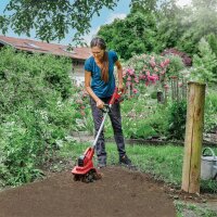 Einhell Akku Bodenhacke GE-CR 18/20 Li E-Solo + 2,5 Ah Akku Starter Kit