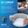 Bestway® LAY-Z-SPA® Energiespar-Whirlpool Miami AirJet™ für 4 Personen Ø 180 x 66 cm, Dunkelblau 6001C
