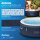 Bestway® LAY-Z-SPA® Energiespar-Whirlpool Miami AirJet™ für 4 Personen Ø 180 x 66 cm, Dunkelblau 6001C