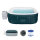 Bestway® LAY-Z-SPA® Energiespar-Whirlpool Ibiza AirJet™ 4 Personen, 180 x 180 x 66 cm, Dunkelgrün 6002U
