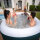 Bestway® LAY-Z-SPA® Energiespar-Whirlpool Ibiza AirJet™ 4 Personen, 180 x 180 x 66 cm, Dunkelgrün 6002U