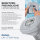 Bestway® LAY-Z-SPA® Xtras schwimmende, akkubetriebene Salzwasseranlage Hydrogenic™ 0,5 g/ h 60340