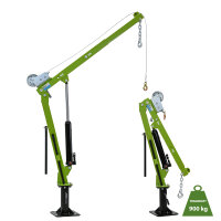 Pickup Kran Stahl Tragkraft 900 kg 360° drehbar mit...