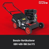 Güde Benzin-Vertikutierer GBV 400-196 2in1 FS