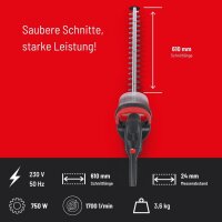 Güde Elektro-Heckenschere GEH 660-750