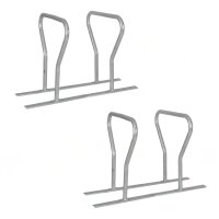 2x Fahrradanlehnbügel für 8 Fahrräder...