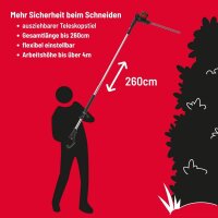 Güde Teleskop Heckenschere GTHS 530-500