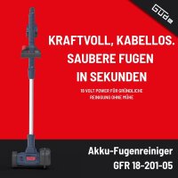 Güde Akku-Fugenreiniger GFR 18-201-05