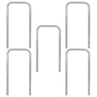 5x Fahrradanlehnbügel 115x58 cm Stahl feuerverzinkt...