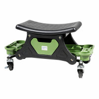 Werkstattsitz Rollsitz bis 150 kg mit Werkzeugablage, 4...