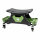 Werkstattsitz Rollsitz bis 150 kg mit Werkzeugablage, 4 Rollen & 2 Bremsen, 66x32,5x35 cm