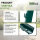 TRUTZHOLM 10x U-Profil Zaunpfosten 91 cm Stahl pulverbeschichtet