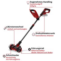 Einhell Akku-Fugenreiniger GE-CC 18/110 Li E-Solo