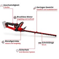 Einhell Akku-Heckenschere GP-CH 18/50 Li BL-Solo
