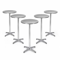 5x Stehtisch 2in1 höhenverstellbar 70/115cm...