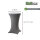 TRUTZHOLM 100x Stehtischhusse Stretch grau Partytisch Bistrotisch 80cm
